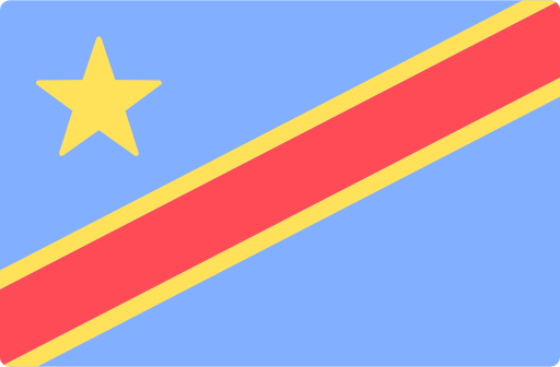 drapeau de la république démocratique du Congo